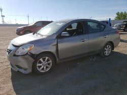 Salvage cars for sale at Greenwood, NE auction: 2013 Nissan Versa S