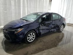 Salvage cars for sale from Copart Leroy, NY: 2022 Toyota Corolla LE