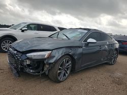Salvage cars for sale at Houston, TX auction: 2022 Audi S5 Premium