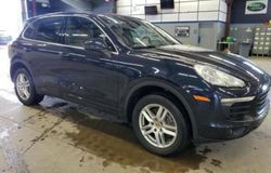 Salvage cars for sale at Woodhaven, MI auction: 2016 Porsche Cayenne