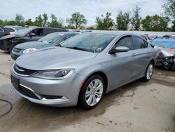 Salvage cars for sale from Copart Bridgeton, MO: 2015 Chrysler 200 Limited