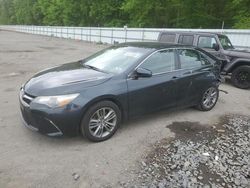 Salvage cars for sale from Copart Glassboro, NJ: 2015 Toyota Camry LE
