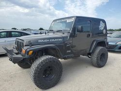 Salvage cars for sale at San Antonio, TX auction: 2000 Jeep Wrangler / TJ Sport