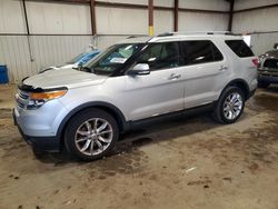 Salvage cars for sale at Pennsburg, PA auction: 2015 Ford Explorer Limited