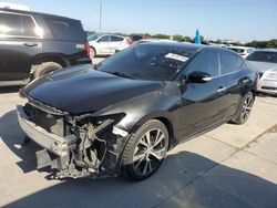 Nissan salvage cars for sale: 2018 Nissan Maxima 3.5S