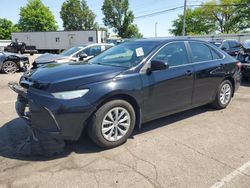 Salvage cars for sale from Copart Moraine, OH: 2016 Toyota Camry LE