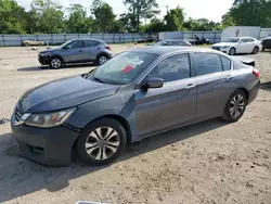 Salvage cars for sale from Copart Hampton, VA: 2014 Honda Accord LX