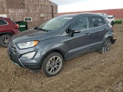 Salvage cars for sale at Rapid City, SD auction: 2020 Ford Ecosport Titanium