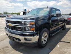 Salvage cars for sale at Cahokia Heights, IL auction: 2014 Chevrolet Silverado K1500 LT