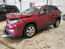 Salvage cars for sale at Franklin, WI auction: 2021 Toyota Rav4 LE