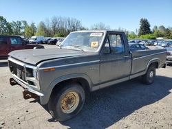 Salvage cars for sale at Portland, OR auction: 1980 Ford F150