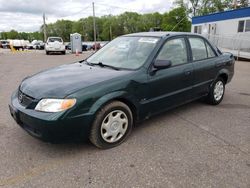 Salvage cars for sale at Ham Lake, MN auction: 2001 Mazda Protege DX