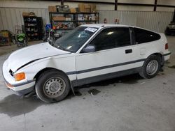 Salvage cars for sale at Byron, GA auction: 1989 Honda Civic CRX DX