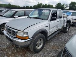 Salvage trucks for sale at Madisonville, TN auction: 2000 Ford Ranger Super Cab