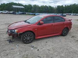 Salvage cars for sale at Charles City, VA auction: 2017 Mitsubishi Lancer ES