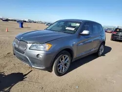 Salvage cars for sale from Copart Brighton, CO: 2012 BMW X3 XDRIVE35I