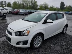 Salvage cars for sale from Copart Portland, OR: 2013 Chevrolet Sonic LT