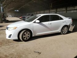 Salvage cars for sale at Phoenix, AZ auction: 2012 Toyota Camry Base