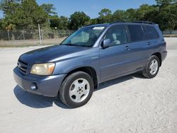 Carros salvage a la venta en subasta: 2004 Toyota Highlander