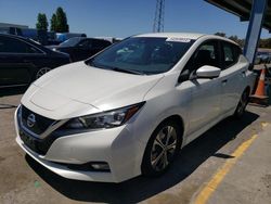 Salvage cars for sale at Hayward, CA auction: 2020 Nissan Leaf SV