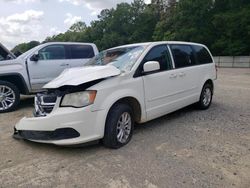 Salvage cars for sale at Greenwell Springs, LA auction: 2013 Dodge Grand Caravan SXT