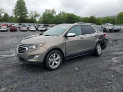 Salvage cars for sale at Grantville, PA auction: 2018 Chevrolet Equinox Premier