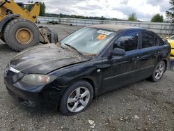 Salvage cars for sale from Copart Arlington, WA: 2007 Mazda 3 I