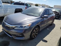 Salvage cars for sale at Martinez, CA auction: 2017 Honda Accord EX