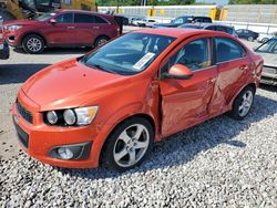 Salvage cars for sale at Columbus, OH auction: 2012 Chevrolet Sonic LTZ