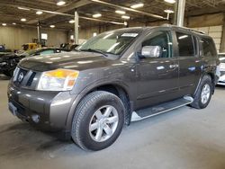 Salvage cars for sale from Copart Blaine, MN: 2010 Nissan Armada SE