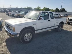 Salvage cars for sale from Copart Sacramento, CA: 1989 Chevrolet S Truck S10