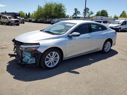 Chevrolet salvage cars for sale: 2018 Chevrolet Malibu LT