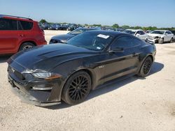 Salvage cars for sale at San Antonio, TX auction: 2018 Ford Mustang GT