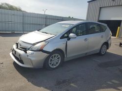 Salvage cars for sale at Assonet, MA auction: 2012 Toyota Prius V