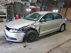 Salvage cars for sale from Copart Albany, NY: 2012 Volkswagen Jetta Base