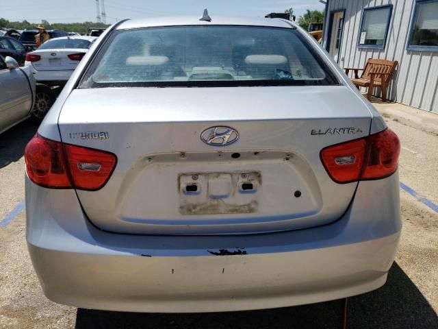 2010 Hyundai Elantra Blue