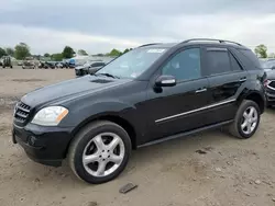 Salvage cars for sale from Copart Hillsborough, NJ: 2008 Mercedes-Benz ML 350