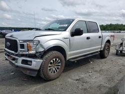 Salvage cars for sale at Spartanburg, SC auction: 2018 Ford F150 Supercrew