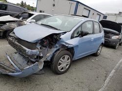 Salvage cars for sale at Vallejo, CA auction: 2009 Honda FIT