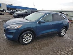 Salvage cars for sale at Woodhaven, MI auction: 2020 Ford Escape SE
