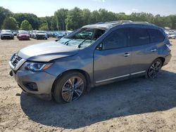 Nissan salvage cars for sale: 2019 Nissan Pathfinder S