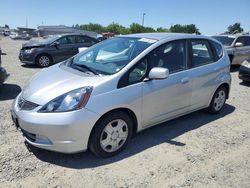 Salvage cars for sale at Sacramento, CA auction: 2013 Honda FIT