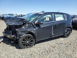 Salvage cars for sale at Antelope, CA auction: 2017 Chevrolet Sonic LT