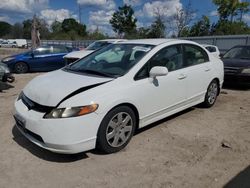 Honda salvage cars for sale: 2006 Honda Civic LX