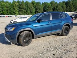 Salvage cars for sale at Gainesville, GA auction: 2022 Volkswagen Atlas SE