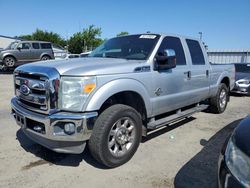 Salvage cars for sale at Sacramento, CA auction: 2012 Ford F250 Super Duty