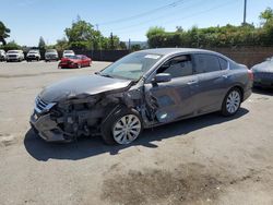 Salvage cars for sale at San Martin, CA auction: 2014 Honda Accord EX