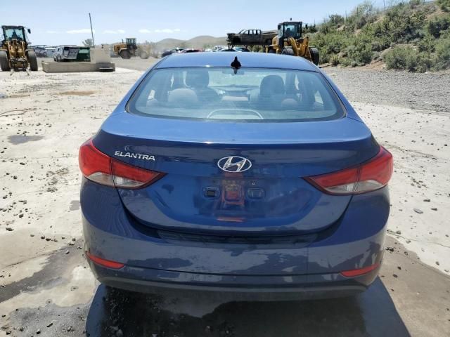 2016 Hyundai Elantra SE