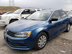 Salvage cars for sale at Littleton, CO auction: 2016 Volkswagen Jetta S