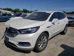 Salvage cars for sale from Copart Sacramento, CA: 2019 Buick Enclave Avenir